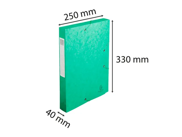 CARTOBOX glanskarton rug 40mm groen