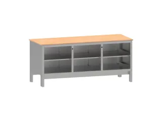 werkbank,HxBxD 870x1850x725mm,multiplexblad,draagverm. 1000kg,4voeten - 2