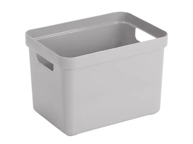 #*Sigma Home Box 18L lichtgrijs 29x39,5x28,5cm