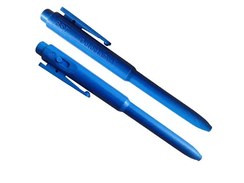 BST J800 Detecteerbare drukpen Blauw Schrijfkleur Zwart 25 Stuks