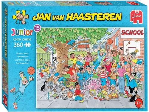 Puzzel Jan van Haasteren Junior 15 De Klassenfoto 360 stukjes