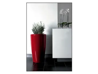 plantenzuil,rond,PE,robijnrood,HxØ 900x510mm,35l - 1