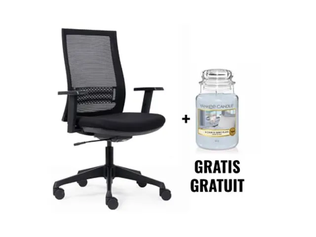 Actie Euroseats 2026 Bureaustoel Canillo + gratis Yankee kaars