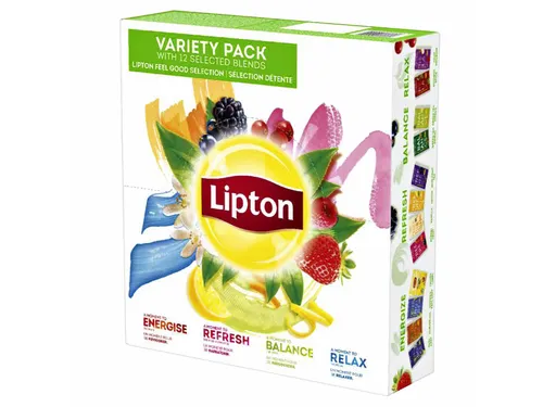 Thee Lipton assortimentsbox 12x15stuks