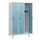 schoollocker,HxBxD 1630x900x500mm,3vak,vak B 300mm,draaigrendel,voeten