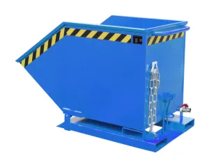 Kiepbak voor spaanders,HxLxB 740x1115x590mm,0,25m³,draagverm. 300kg - 1