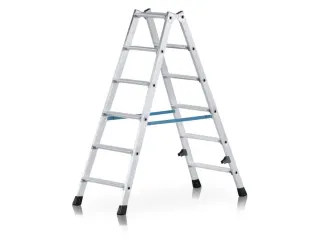 Boktrap Aluminium L 1 15M 2X5Treden Dubbelzijdig - 1