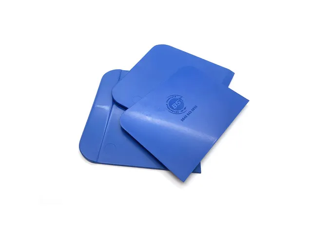 BST BST detecteerbare schraper 140x100x1,5mm blauw 10 stuks