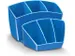 Pennenbak CEP Gloss 8-vaks plastic glanzend ocean blue