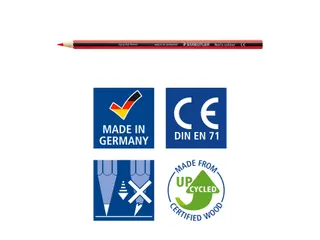 Kleurpotloden Staedtler Noris classpack à 144 st 12 kleuren + 3 punte - 3