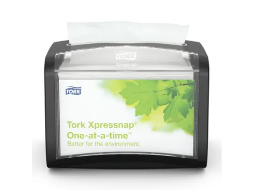 Tork 272611 Xpressnap Tabletop Napkin Dispenser Zwart