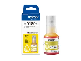 Navulinkt Brother BT-D180Y geel - 4