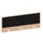 baliepaneel,v. bureau,aanbouw achter,B 1200mm,NE-esdoorn,BN8033-zwart