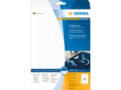 HERMA 5116 Ringetiketten 10x49mm A4 Wit 1500 stuks