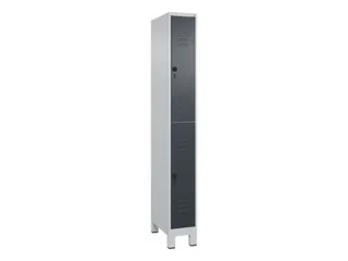 dubbeldekse locker,HxBxD 1950x250x500mm,1x2vak.,vak B 250mm - 1