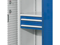 lade,v. systeemkast,H 125mm,RAL7035