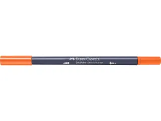 Sketchmarker Faber-Castell Goldfaber 115 dark cadmium orange op alcoho - 4