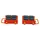 Onderwagen 6000kg Steunplaat Lxb 300x250mm 8 Nylon Wielen Verstelbaar