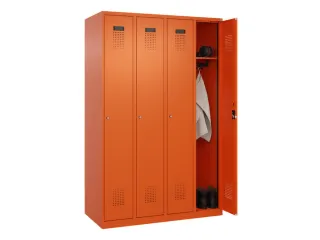 locker,HxBxD 1850x1200x500mm,4vak,vak B 300mm,cil.-slot - 1