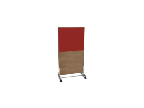 scheidingswand,HxB 1545x800mm,NT-cherry,BN4011-rood