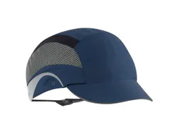 JSP Aerolite stootpet met korte klep, marineblauw
