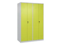 locker voor scheiding van kleding,HxBxD 1850x1200x500mm,4vak