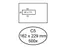 Envelop Hermes C5 162x229mm Venster Links 40x110mm Gegomd