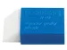 Gum edding R20 met kunststof blauwen houder 2 stuks