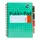 Projectboek Pukka Metallic B5 lijn 4-tabs 200 pagina's 80 gram groen