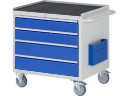 gereedschapswagen 795x770x650mm metaalblad 450kg 4 laden RAL5010