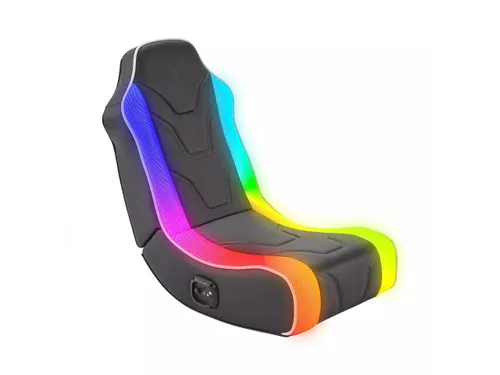 Xrocker Chimera Floor Gaming stoel zwart 5140301 PU leer 80kg RGB