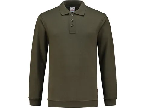 Tricorp PSB280 301005 polosweater, kakigroen, maat 7XL, per stuk