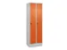 locker voor scheiding van kleding,HxBxD 1950x600x500mm,2vak