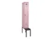 locker met bank,voor scheiding van kleding,HxBxD 2120x300x815mm,1vak