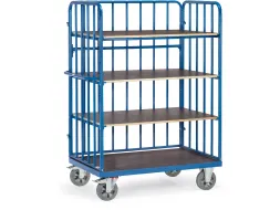 Etagewagens 18312-1 1200kg 1000x700mm Ral5007 4 Etages Watervast