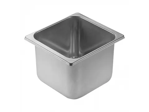 Emga IJs uitschepbak 12cm hoog RVS 18x16,5cm - 2.5 liter