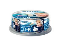 CD-R Philips 80Min 700MB 52x IW SP (25)