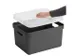 Sigma Home opbergbox 32L antraciet - 44,5x34,5x24,3cm