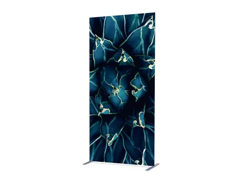 Scheidingswand Textiel Deco 100x200cm Cactus Blauw ECO