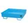 Opvangbak 4x 200l Opvangvol. 280l Blauw 335x 1200x 1200mm Open