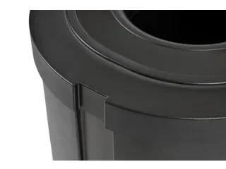 Vepabins Afvalscheidingsunit Triomf 3 Afvalstromen Zwart 135 Liter - 4