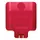 Paneel Rubbermaid Slim Jim Recyclestation voor label rood