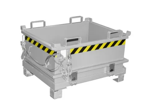 mini-bodemklepcontainer,HxLxB 625x800x1000mm,0,24m³,inrijbeugel,staal