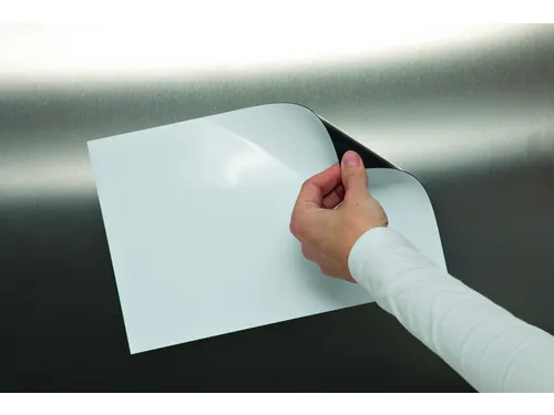 Magneetvel MAUL 200x300mm wit beschrijf- wisbaar en te knippen