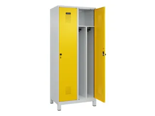 locker voor scheiding van kleding,HxBxD 1950x800x500mm,2vak - 1