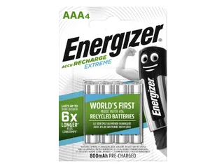 Batterij oplaadbaar Energizer 4x AAA 800mAh - 1