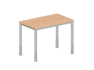 In hoogte verstelbaar bureau,HxBxD 720-840x1000x600mm,NE-esdoorn - 2