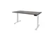 Elektrisch Bureau Dextro Plus 200x80cm Frame Wit Blad Logan Eik