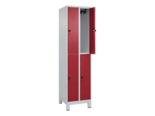 dubbeldekse locker,HxBxD 1950x500x500mm,2x2vak.,vak B 250mm - 2