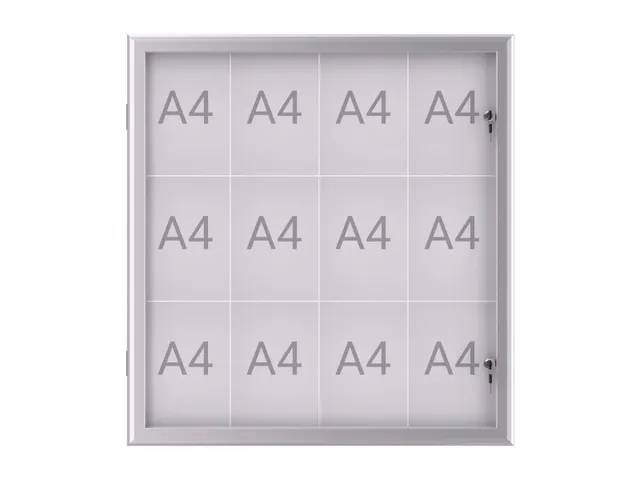 Buiten binnenvitrine MAULexcite 12xA4